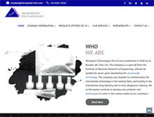 Tablet Screenshot of micropoint-tech.com